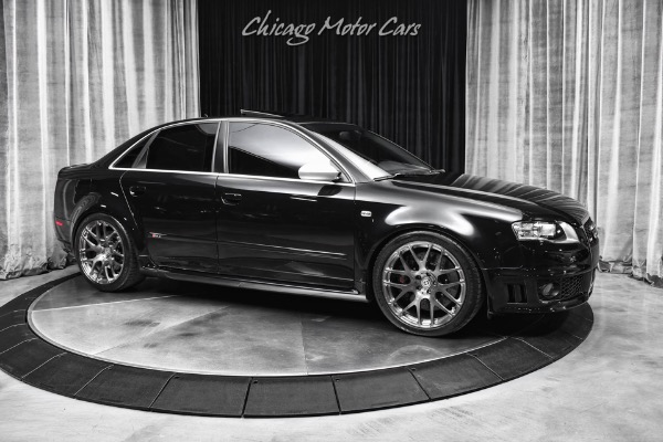 Used 2008 Audi RS4 Quattro 4.2 V8 Sedan 6-Speed AMD HP Supercharger Kit Tons of Mods for sale Sold at Chicago Motor Cars in West Chicago IL 60185 6