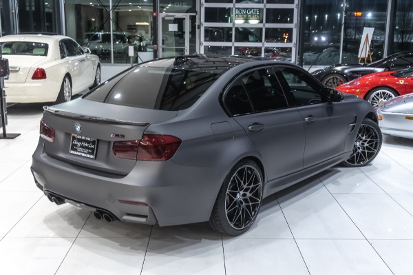 Used-2018-BMW-M3-SEDAN-6-SPEED-COMPETITION-PKG-EXECUTIVE-PKG-MATTE-GRAY-VINYL-WRAP