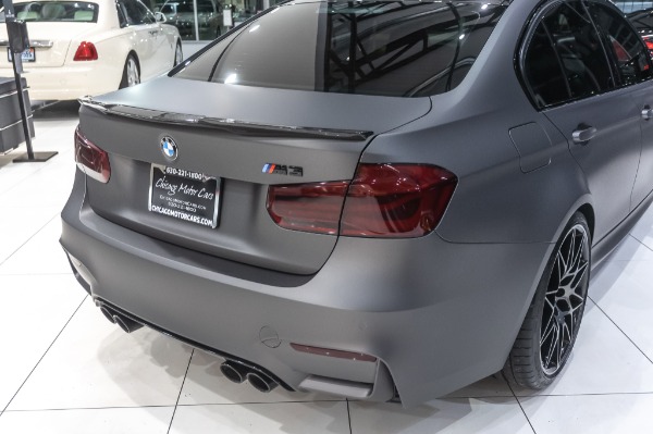 Used-2018-BMW-M3-SEDAN-6-SPEED-COMPETITION-PKG-EXECUTIVE-PKG-MATTE-GRAY-VINYL-WRAP