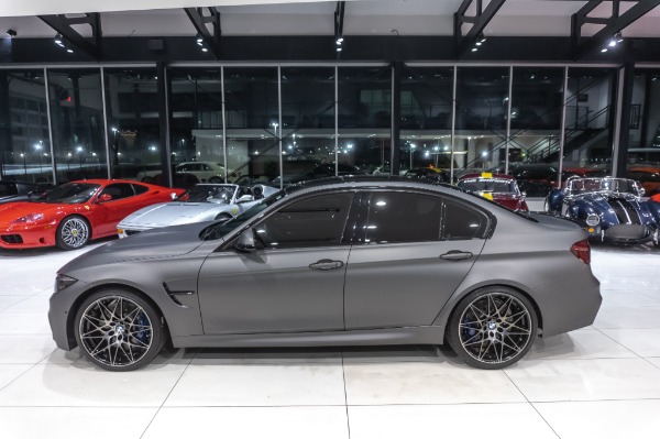 Used-2018-BMW-M3-SEDAN-6-SPEED-COMPETITION-PKG-EXECUTIVE-PKG-MATTE-GRAY-VINYL-WRAP