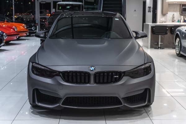 Used-2018-BMW-M3-SEDAN-6-SPEED-COMPETITION-PKG-EXECUTIVE-PKG-MATTE-GRAY-VINYL-WRAP