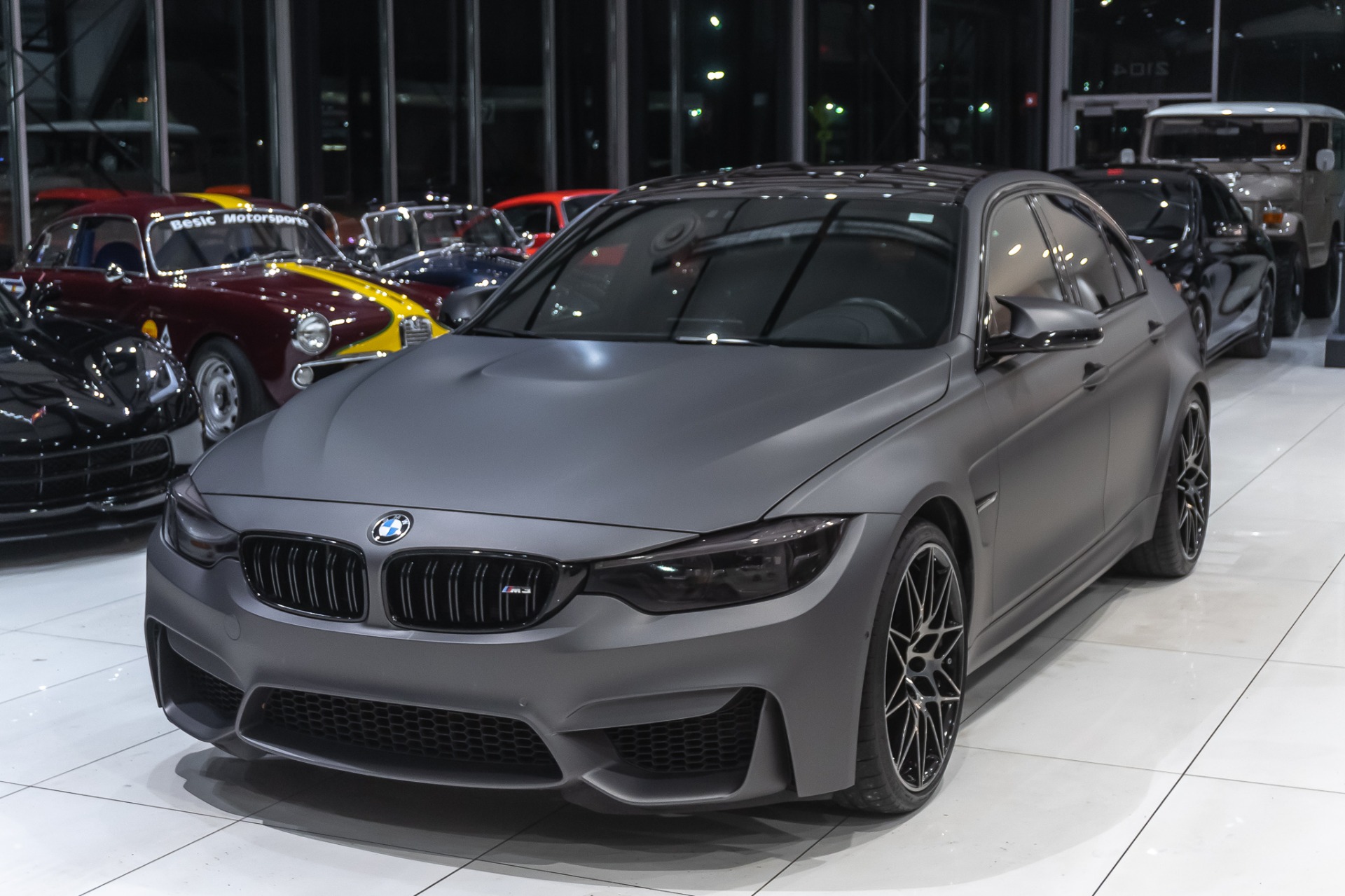 neef Inhalen Dank je Used 2018 BMW M3 SEDAN 6-SPEED! COMPETITION PKG! EXECUTIVE PKG! MATTE GRAY  VINYL WRAP! For Sale (Special Pricing) | Chicago Motor Cars Stock #17731B
