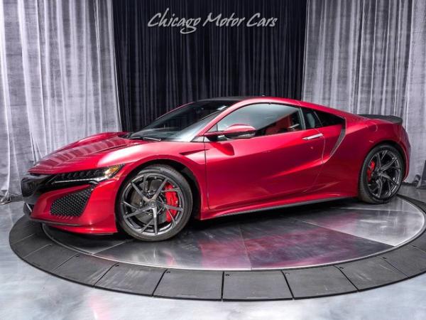 Used 2017 Acura NSX Coupe MSRP $206,500+ for sale Sold at Chicago Motor Cars in West Chicago IL 60185 1