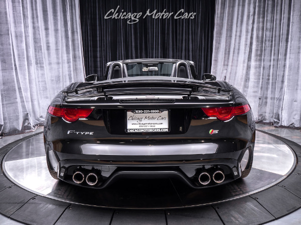 Used 2015 Jaguar F-TYPE V8 S Convertible **MSRP $98,633** for sale Sold at Chicago Motor Cars in West Chicago IL 60185 4