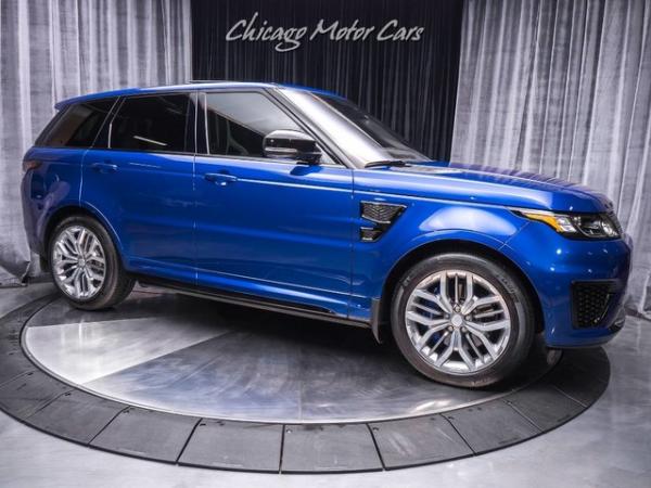 Used 2016 Land Rover Range Rover Sport V8 SVR for sale Sold at Chicago Motor Cars in West Chicago IL 60185 6