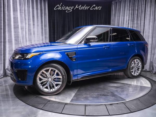 Used 2016 Land Rover Range Rover Sport V8 SVR for sale Sold at Chicago Motor Cars in West Chicago IL 60185 1