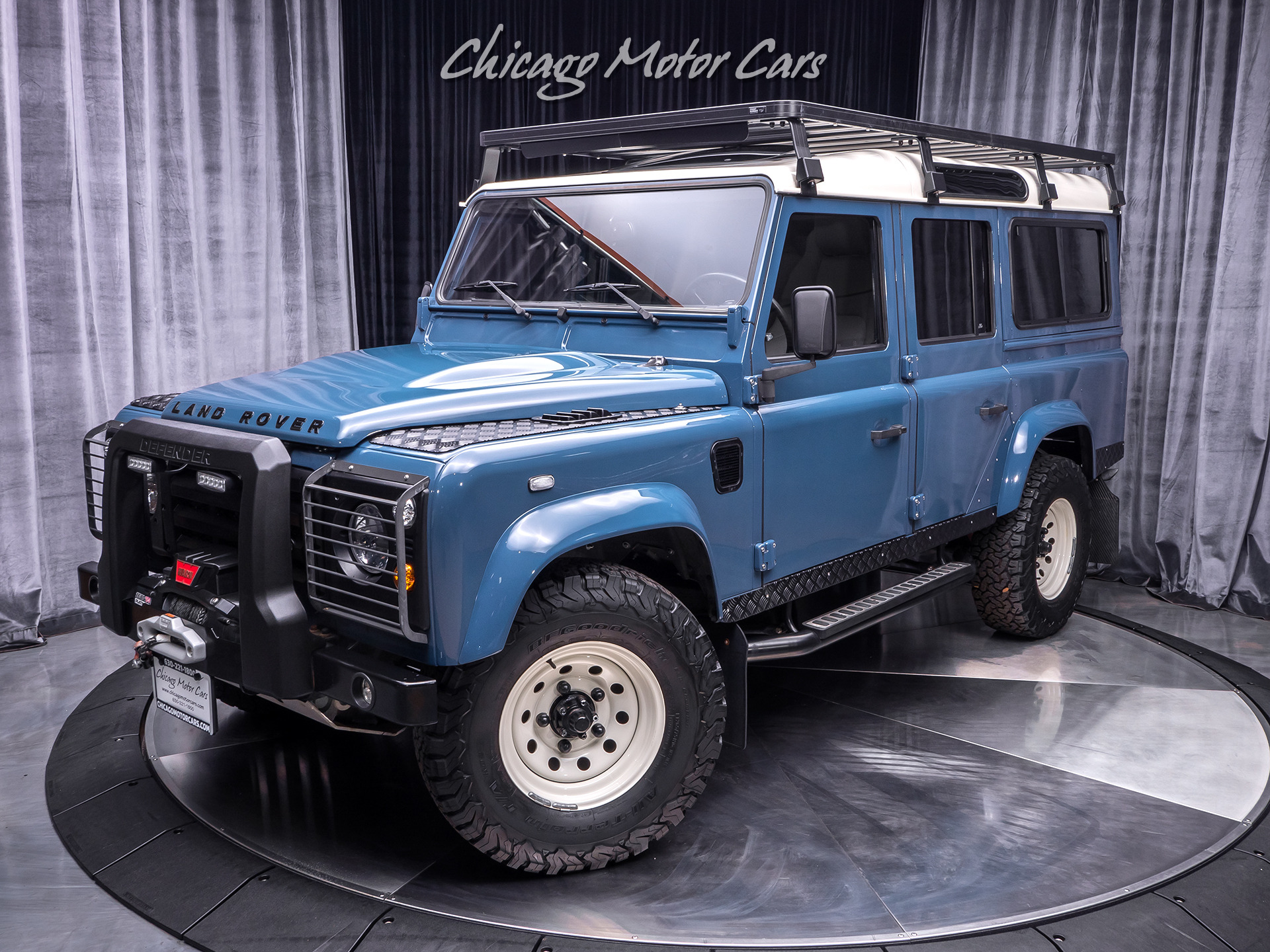 Used 1991 Land Rover Defender 110 Diesel Arkonik Edition for sale Sold at Chicago Motor Cars in West Chicago IL 60185 1