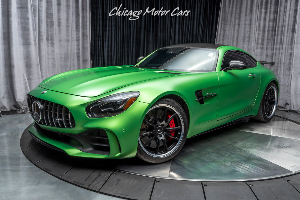 Used 2018 Mercedes-Benz AMG GTR Coupe GREEN HELL MAGNO PAINT! MSRP $184k+ CARBON FIBER! for sale Sold at Chicago Motor Cars in West Chicago IL 60185 2