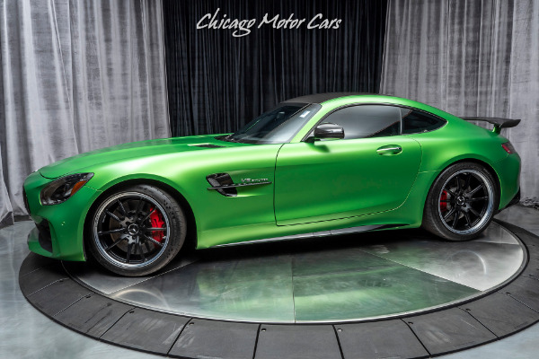 Used 2018 Mercedes-Benz AMG GTR Coupe GREEN HELL MAGNO PAINT! MSRP $184k+ CARBON FIBER! for sale Sold at Chicago Motor Cars in West Chicago IL 60185 1