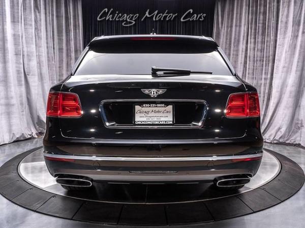 Used 2017 Bentley Bentayga W12 First Edition MSRP $307k+ for sale Sold at Chicago Motor Cars in West Chicago IL 60185 4
