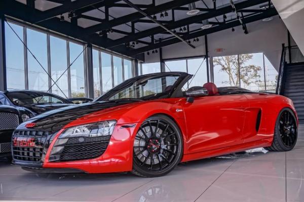 Used 2011 Audi R8 Spyder V10 5.2L STASIS 700HP for sale Sold at Chicago Motor Cars in West Chicago IL 60185 1