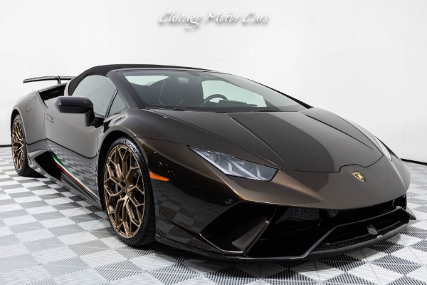 Used-2018-Lamborghini-Huracan-Performante-Spyder-1-of-1-Build-Ad-Personam-Stunning-Spec-Only-4k-Miles-Huge-MSRP-Loaded