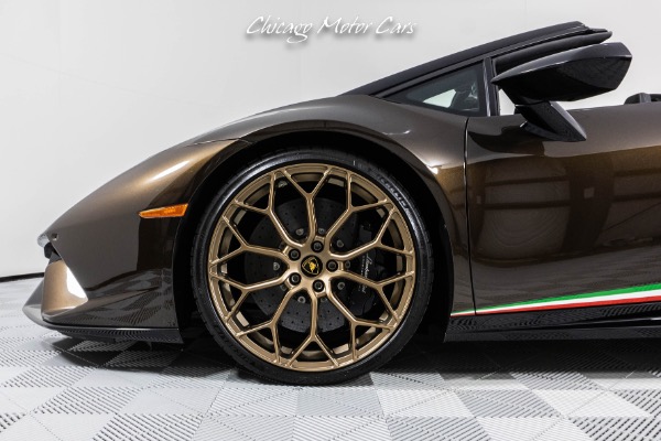 Used 2018 Lamborghini Huracan Performante Spyder 1 of 1 Build! Ad Personam! Stunning Spec! Only 4k Miles! Full PPF! for sale Sold at Chicago Motor Cars in West Chicago IL 60185 3