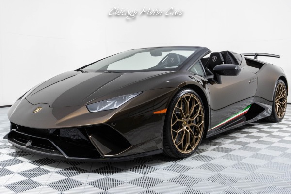Used 2018 Lamborghini Huracan Performante Spyder 1 of 1 Build! Ad Personam! Stunning Spec! Only 4k Miles! Full PPF! for sale Sold at Chicago Motor Cars in West Chicago IL 60185 5