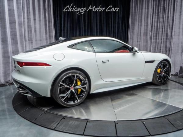 Used 2016 Jaguar F-TYPE R AWD Coupe CARBON CERAMIC BRAKE PACK! CARBON ROOF! for sale Sold at Chicago Motor Cars in West Chicago IL 60185 5