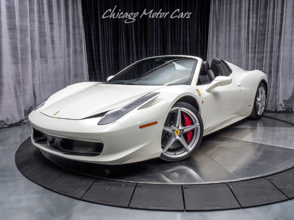 Used 2014 Ferrari 458 Spider Convertible for sale Sold at Chicago Motor Cars in West Chicago IL 60185 2