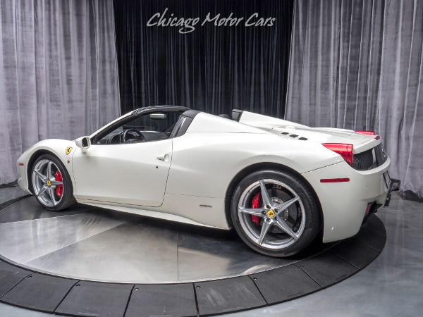 Used 2014 Ferrari 458 Spider Convertible for sale Sold at Chicago Motor Cars in West Chicago IL 60185 3