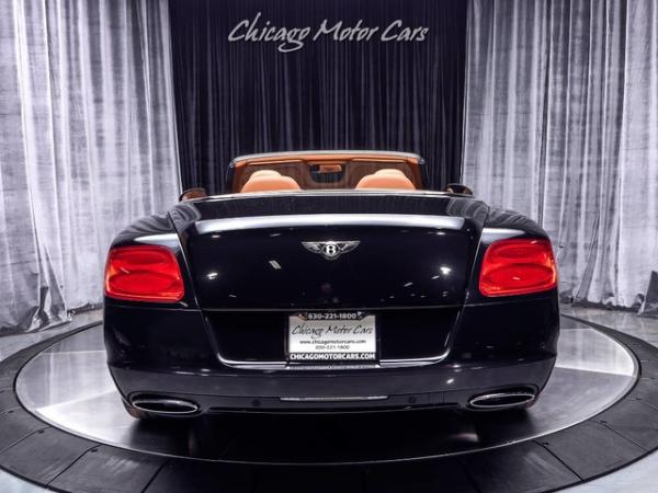 Used 2012 Bentley Continental GTC Mulliner Convertible for sale Sold at Chicago Motor Cars in West Chicago IL 60185 3
