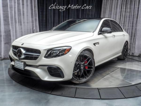 Used 2018 Mercedes-Benz E63 AMG S 4 Matic Sedan MSRP $119K+ for sale Sold at Chicago Motor Cars in West Chicago IL 60185 2