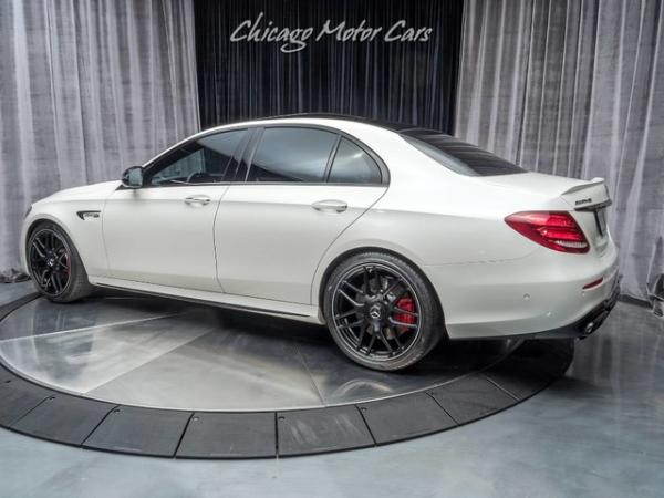 Used 2018 Mercedes-Benz E63 AMG S 4 Matic Sedan MSRP $119K+ for sale Sold at Chicago Motor Cars in West Chicago IL 60185 3