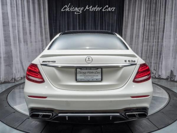 Used 2018 Mercedes-Benz E63 AMG S 4 Matic Sedan MSRP $119K+ for sale Sold at Chicago Motor Cars in West Chicago IL 60185 4