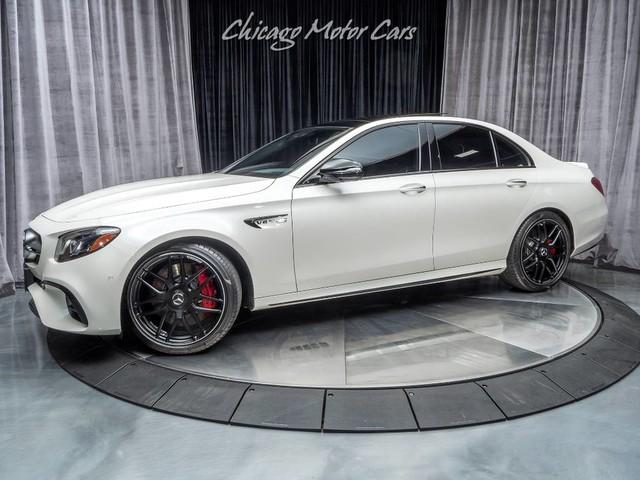 Used 2018 Mercedes-Benz E63 AMG S 4 Matic Sedan MSRP $119K+ for sale Sold at Chicago Motor Cars in West Chicago IL 60185 1