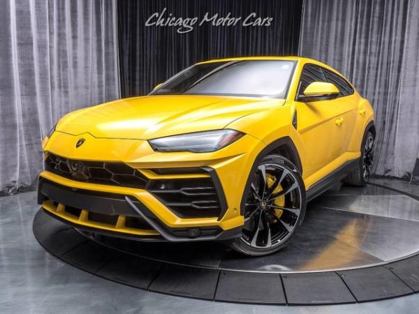 Used 2019 Lamborghini Urus SUV **Only 39 Miles** Brand NEW! for sale Sold at Chicago Motor Cars in West Chicago IL 60185 2