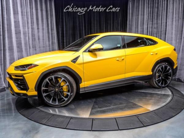 Used 2019 Lamborghini Urus SUV **Only 39 Miles** Brand NEW! for sale Sold at Chicago Motor Cars in West Chicago IL 60185 1