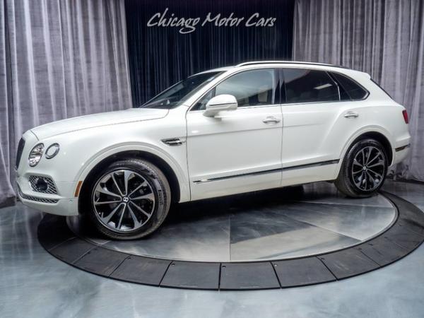 Used 2017 Bentley Bentayga W12 SUV MSRP $255k+ for sale Sold at Chicago Motor Cars in West Chicago IL 60185 1