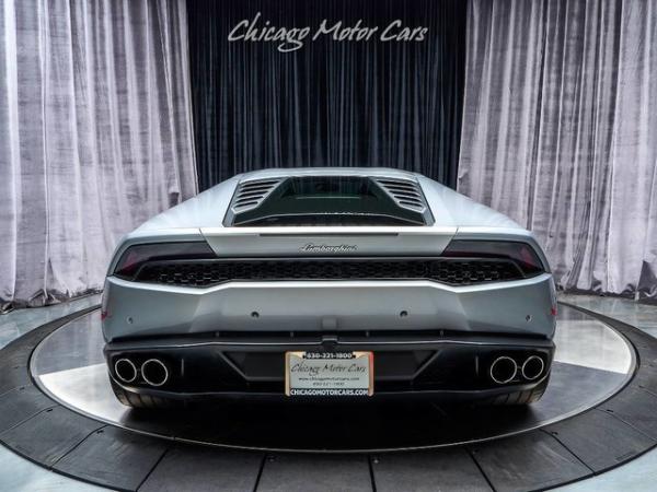 Used 2015 Lamborghini Huracan LP610-4 Coupe for sale Sold at Chicago Motor Cars in West Chicago IL 60185 4