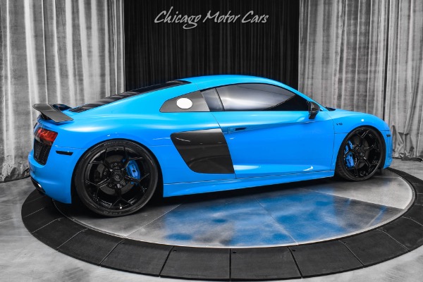 Used 2017 Audi R8 V10 Plus Underground Racing Stage 1R 1500+whp Motec Audi Exclusive Riviera Blue for sale Sold at Chicago Motor Cars in West Chicago IL 60185 5