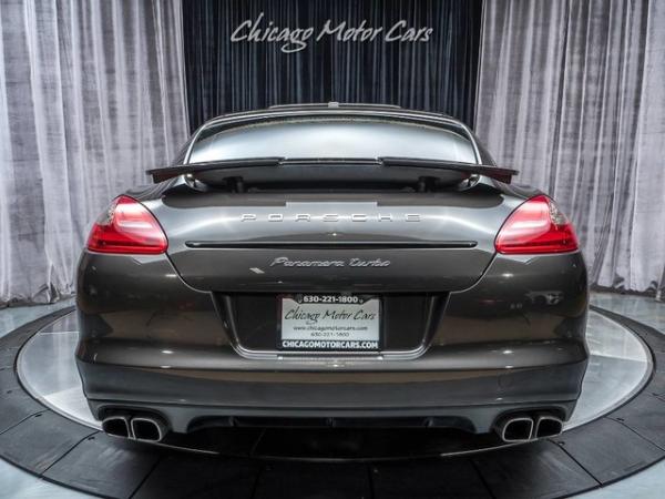 Used 2013 Porsche Panamera Turbo Sedan **MSRP $147,195** for sale Sold at Chicago Motor Cars in West Chicago IL 60185 4