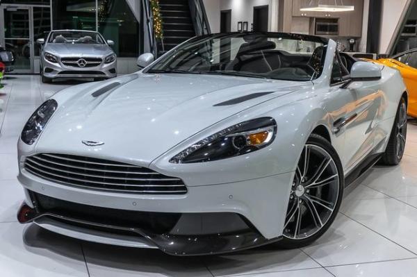 Used 2017 Aston Martin Vanquish Volante Convertible MSRP $345,049+ for sale Sold at Chicago Motor Cars in West Chicago IL 60185 2