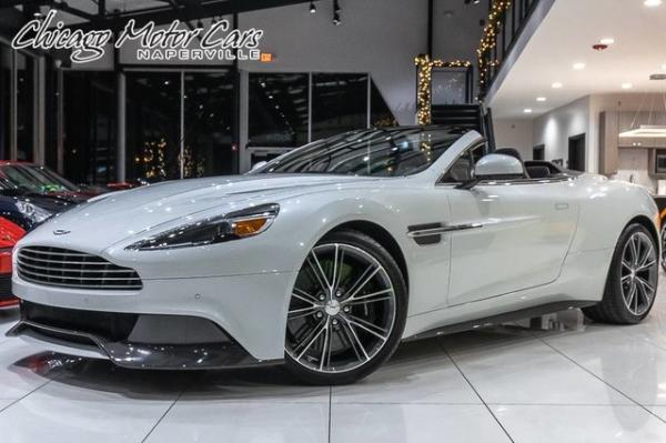Used 2017 Aston Martin Vanquish Volante Convertible MSRP $345,049+ for sale Sold at Chicago Motor Cars in West Chicago IL 60185 1