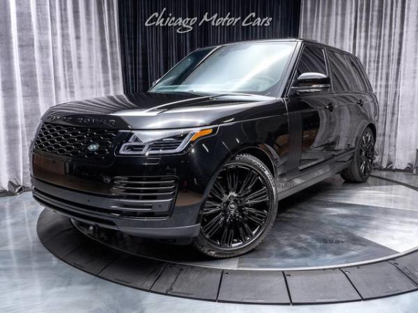Used 2019 Land Rover Range Rover V8 Supercharged Black Exterior Package! Drive Pro Pack! LOADED for sale Sold at Chicago Motor Cars in West Chicago IL 60185 2