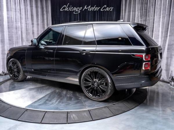 Used 2019 Land Rover Range Rover V8 Supercharged Black Exterior Package! Drive Pro Pack! LOADED for sale Sold at Chicago Motor Cars in West Chicago IL 60185 3