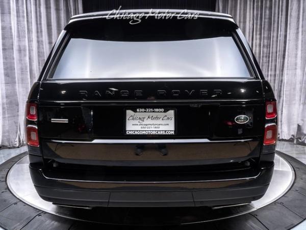 Used 2019 Land Rover Range Rover V8 Supercharged Black Exterior Package! Drive Pro Pack! LOADED for sale Sold at Chicago Motor Cars in West Chicago IL 60185 4