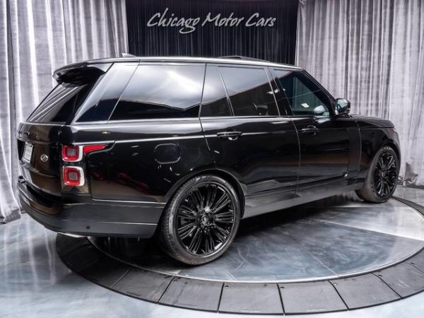 Used 2019 Land Rover Range Rover V8 Supercharged Black Exterior Package! Drive Pro Pack! LOADED for sale Sold at Chicago Motor Cars in West Chicago IL 60185 5