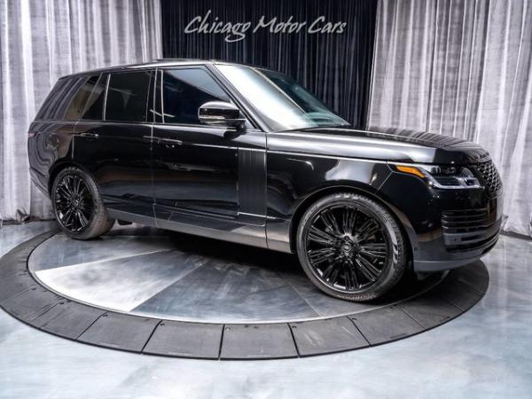 Used 2019 Land Rover Range Rover V8 Supercharged Black Exterior Package! Drive Pro Pack! LOADED for sale Sold at Chicago Motor Cars in West Chicago IL 60185 6