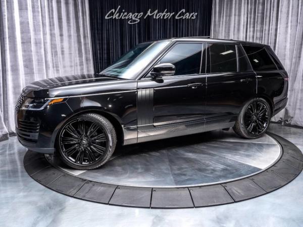 Used 2019 Land Rover Range Rover V8 Supercharged Black Exterior Package! Drive Pro Pack! LOADED for sale Sold at Chicago Motor Cars in West Chicago IL 60185 1