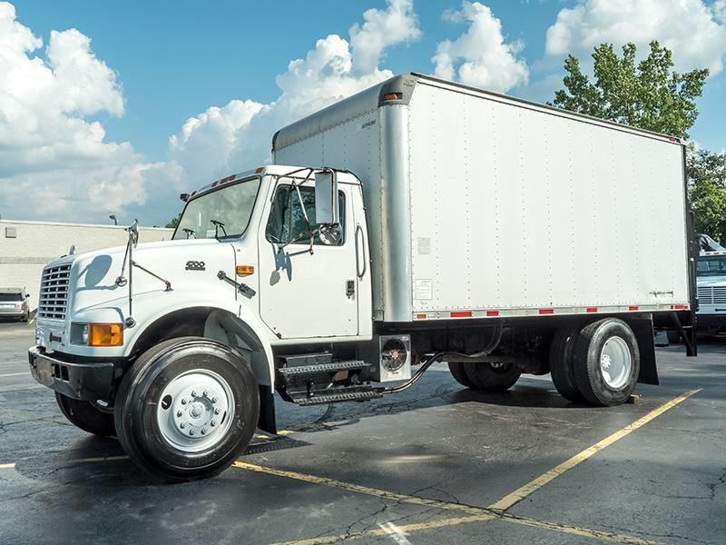 Used 1996 International 4700 Box Truck for sale Sold at Chicago Motor Cars in West Chicago IL 60185 1