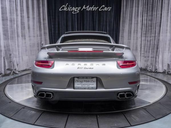 Used 2014 Porsche 911 Turbo Coupe MSRP $162,435+ for sale Sold at Chicago Motor Cars in West Chicago IL 60185 4