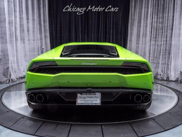 Used 2015 Lamborghini Huracan LP610-4 Coupe for sale Sold at Chicago Motor Cars in West Chicago IL 60185 4