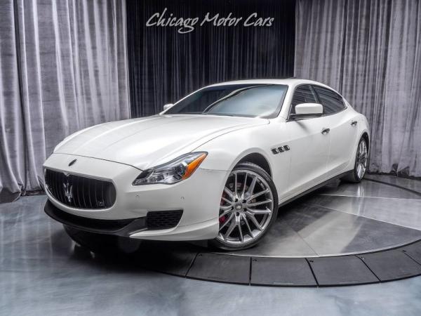Used 2015 Maserati Quattroporte S Q4 Sedan **MSRP $127,225** for sale Sold at Chicago Motor Cars in West Chicago IL 60185 2