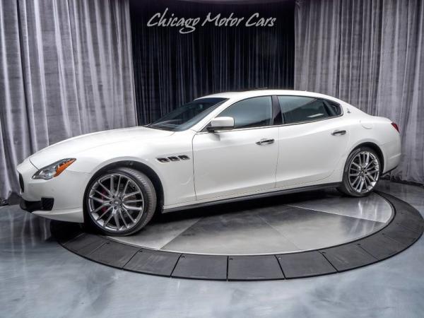 Used 2015 Maserati Quattroporte S Q4 Sedan **MSRP $127,225** for sale Sold at Chicago Motor Cars in West Chicago IL 60185 1