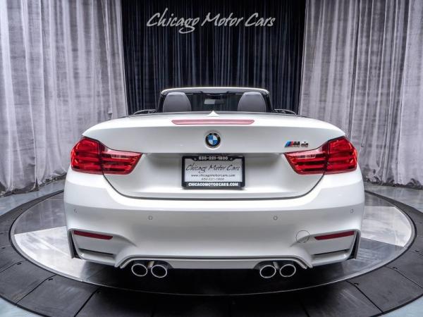 Used 2017 BMW M4 Convertible **MSRP $90,890** for sale Sold at Chicago Motor Cars in West Chicago IL 60185 4