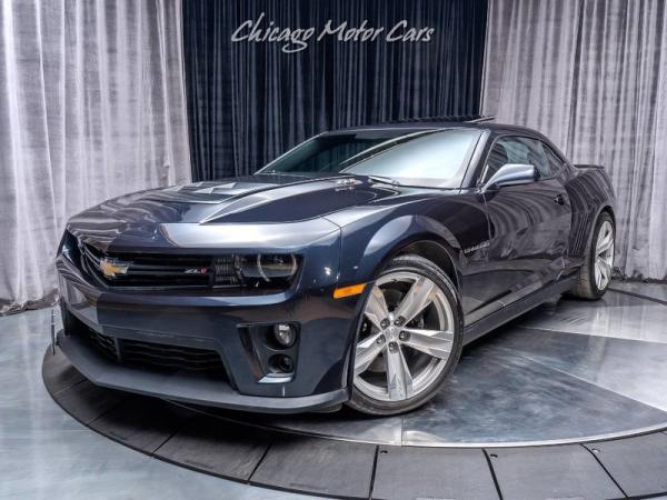 Used 2014 Chevrolet Camaro ZL1 Coupe ONLY 13K MILES for sale Sold at Chicago Motor Cars in West Chicago IL 60185 2