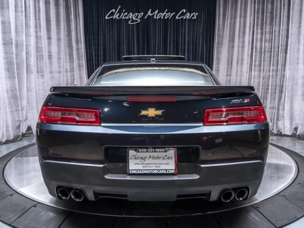 Used 2014 Chevrolet Camaro ZL1 Coupe ONLY 13K MILES for sale Sold at Chicago Motor Cars in West Chicago IL 60185 4