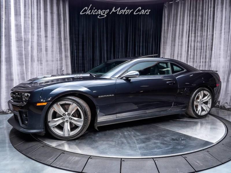 Used 2014 Chevrolet Camaro ZL1 Coupe ONLY 13K MILES for sale Sold at Chicago Motor Cars in West Chicago IL 60185 1