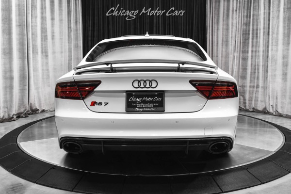 Used 2017 Audi RS 7 Performance Prestige Sedan HRE Wheels! AMS Tune! 629 WHP! $133K+ MSRP! for sale Sold at Chicago Motor Cars in West Chicago IL 60185 4